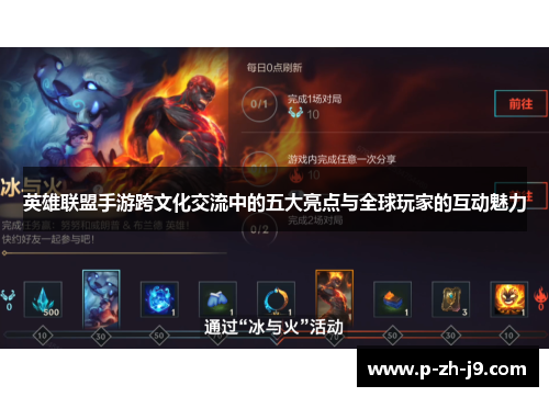 英雄联盟手游跨文化交流中的五大亮点与全球玩家的互动魅力 英雄联盟手游跨文化交流中的五大亮点与全球玩家的互动魅力